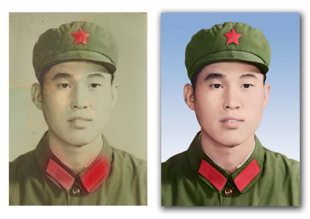 海头镇破损照片修复-18