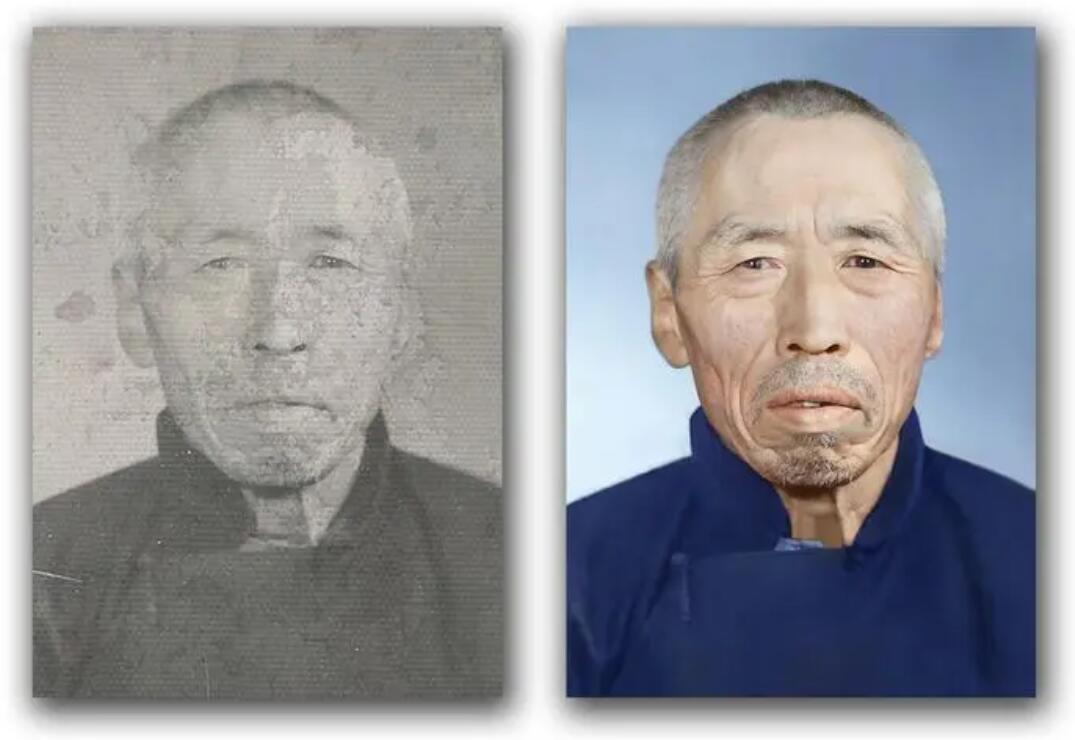 海头镇破损照片修复-56
